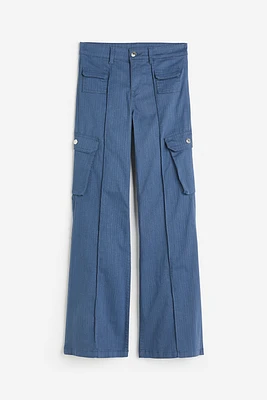 Flared Cargo Pants