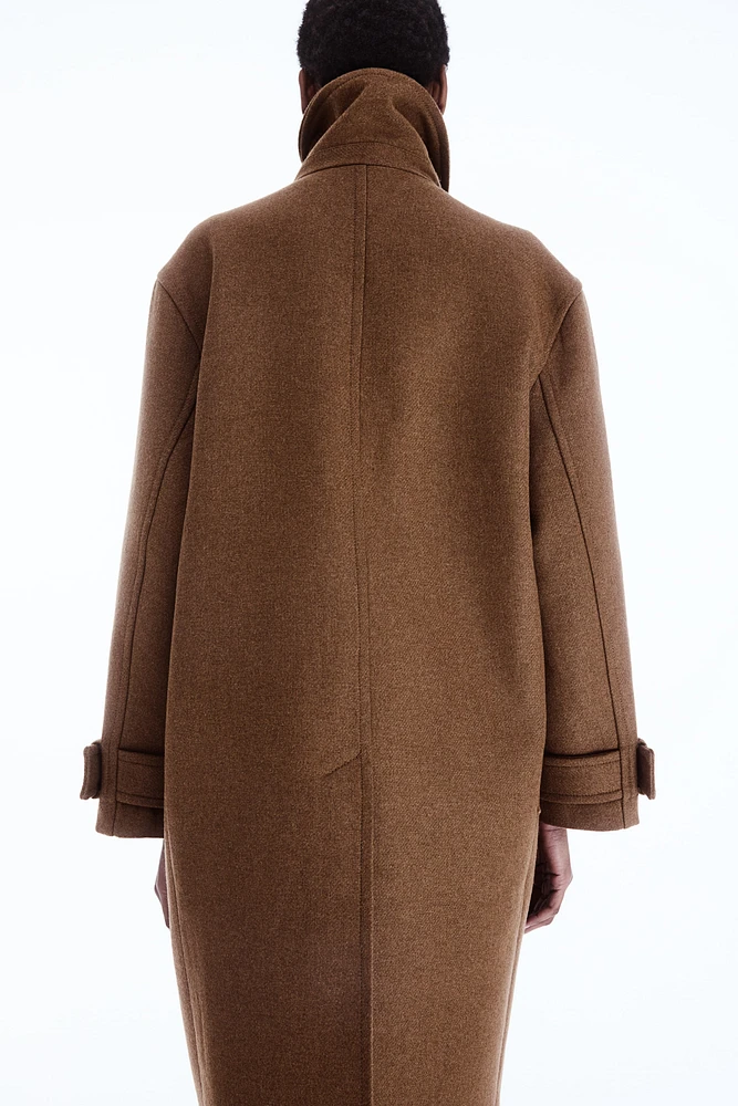 Wool-Blend Coat