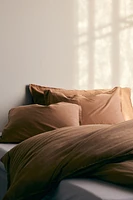 Washed Cotton King/Queen Duvet Cover Set
