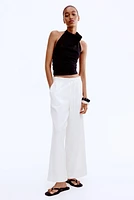 Draped Halterneck Top