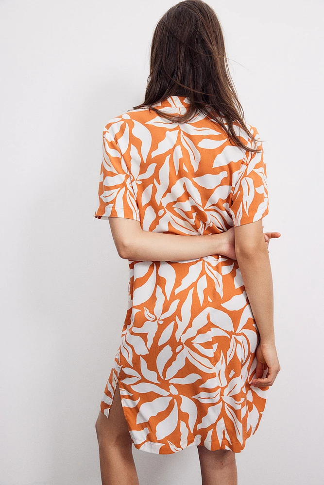 Robe tunique en viscose