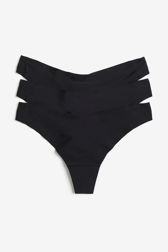 3-pack Invisible Thong Briefs