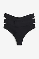 3-pack Invisible Thong Briefs