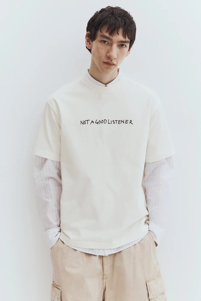 T-shirt imprimé Coupe Flottante