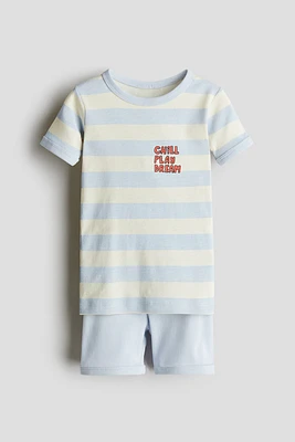 Pyjama Bien Ajusté en jersey de coton