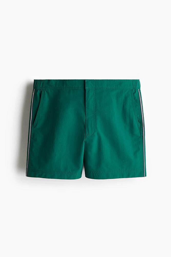 Swim Shorts with Piping