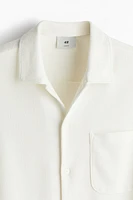 Loose Fit Textured Shirt
