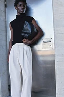 Relaxed-Fit Denim Pants