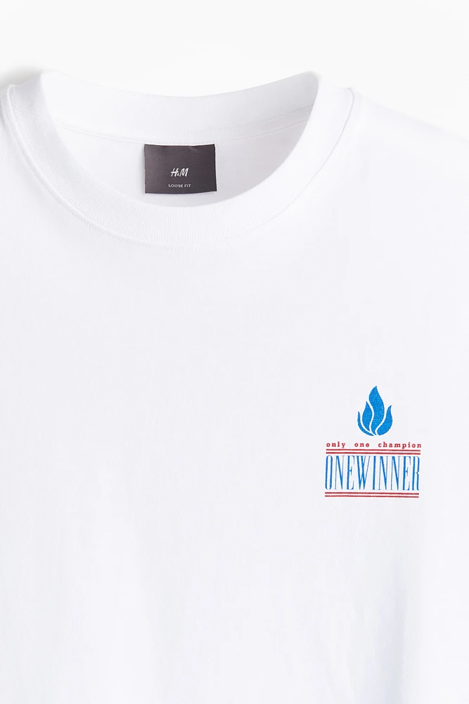 Loose Fit Printed T-shirt