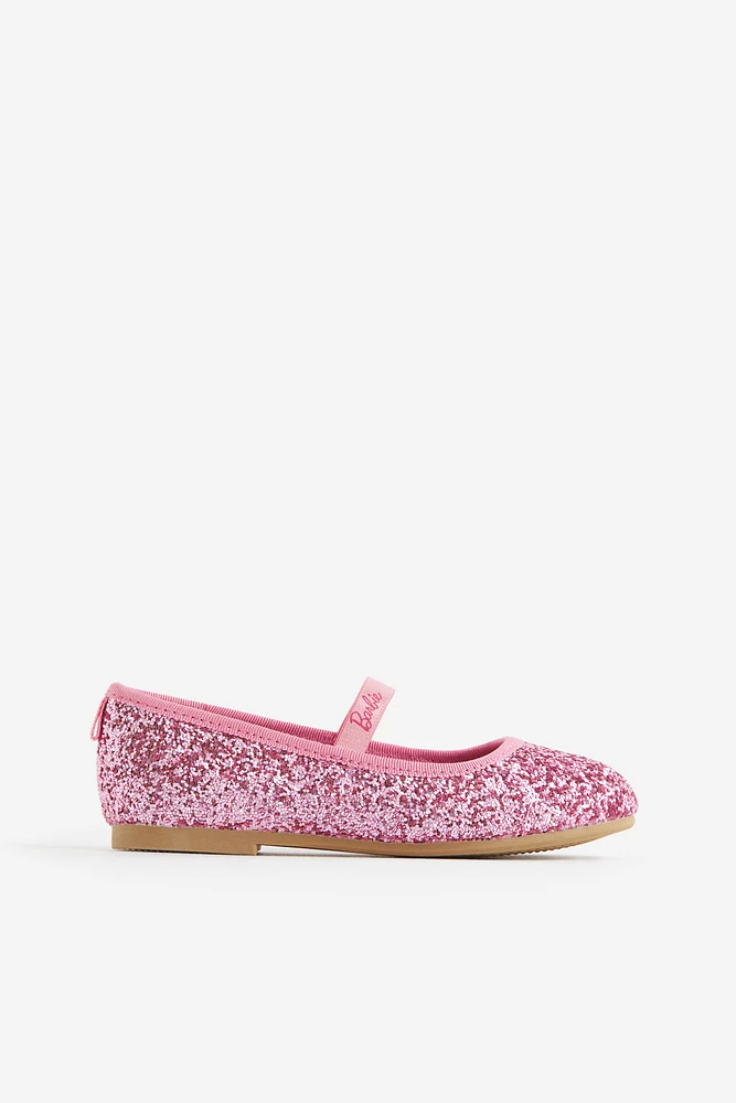 Glittery Ballet Flats