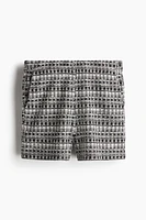 Regular Fit Textured Shorts