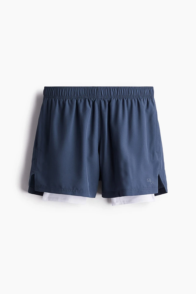 Double-Layered Sports Shorts with DryMove™