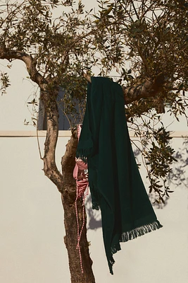 Beach Towel with Fringe