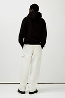 Loose Fit Printed Hoodie