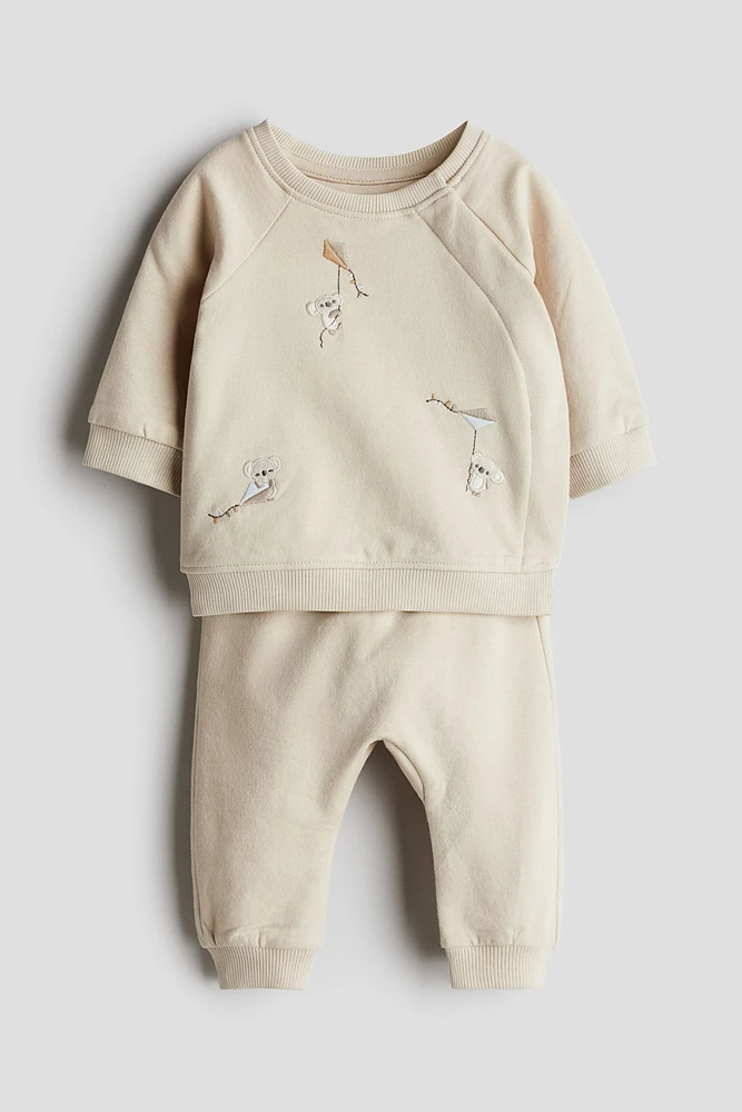 2-piece Cotton Sweatsuit