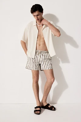 Patterned Swim Shorts