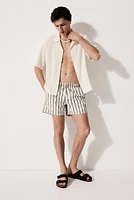 Patterned Swim Shorts