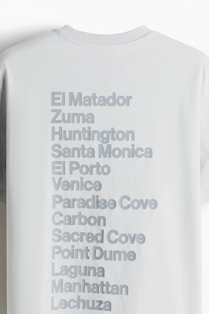 T-shirt imprimé Coupe Flottante