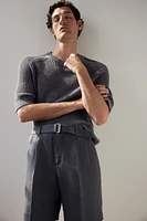 Relaxed-Fit Tailored Lyocell-Blend Shorts