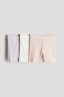 3-pack Ribbed Bike Shorts