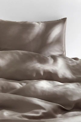 Satin Twin Duvet Cover Set