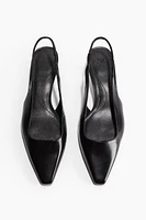 Pointed Slingbacks