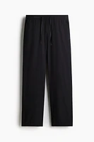 Relaxed-Fit Poplin Pants