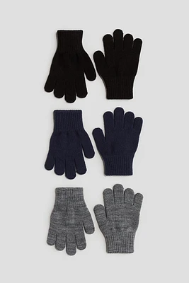 Lot de 3 paires gants