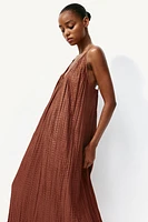 Pleated Camisole Dress