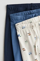 3-pack Cotton Jersey Joggers