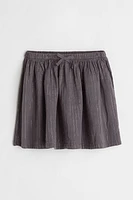 Double-weave Cotton Skirt