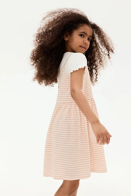 Robe en jersey de coton
