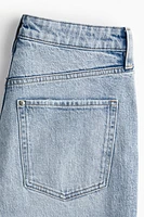 Slim Straight High Ankle Jeans
