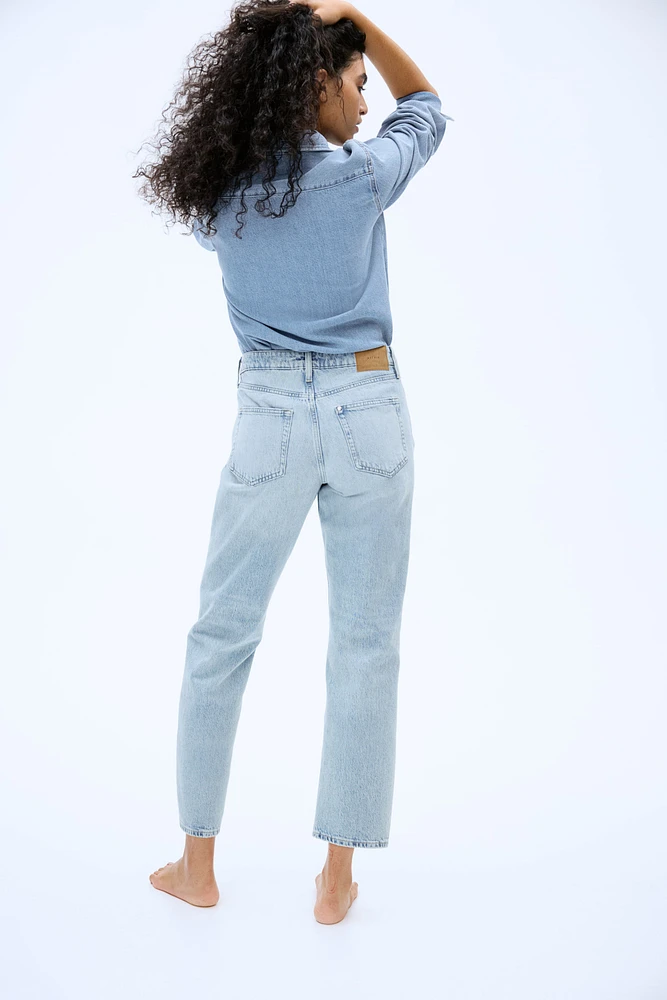 Straight Regular Ankle Jeans