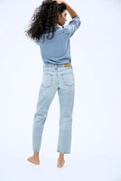 Straight Regular Ankle Jeans