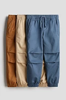 3-pack Cotton Joggers