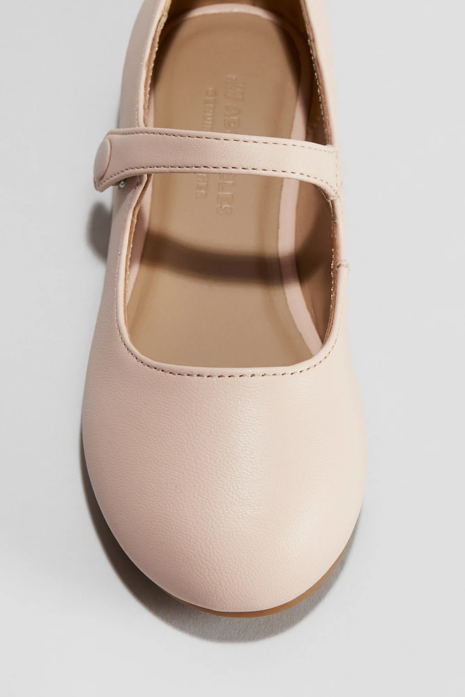 Leather Mary Janes