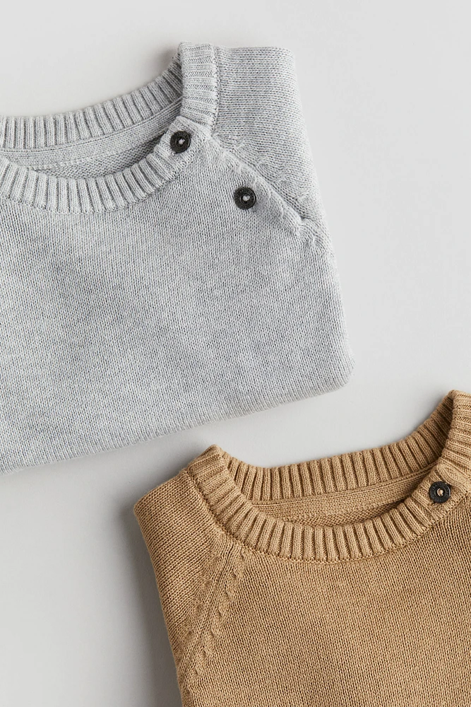 2-pack Cotton Knit Sweaters