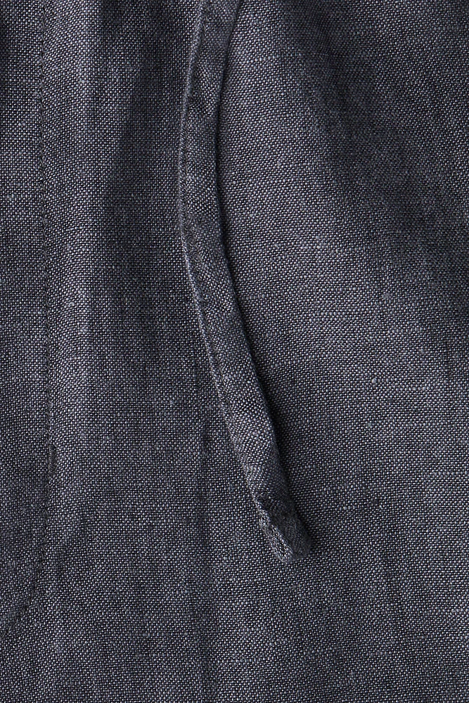 Regular-Fit Linen Shorts
