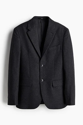 Regular Fit Wool-Blend Jacket