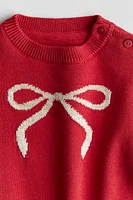 Chandail en maille jacquard