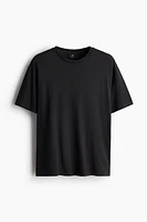 Loose Fit Washed-Look T-Shirt