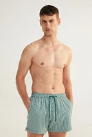 Seersucker Swim Shorts