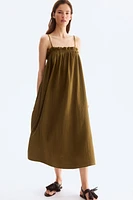 Strappy Muslin Dress