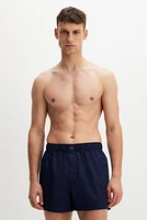 2-pack Woven Cotton Sateen Boxer Shorts