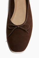 Leather Ballet Flats