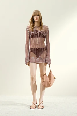 Knit Mini Dress