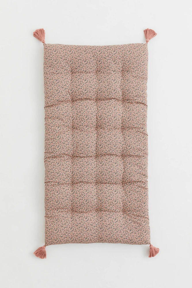 Rectangular Tasseled Cushion