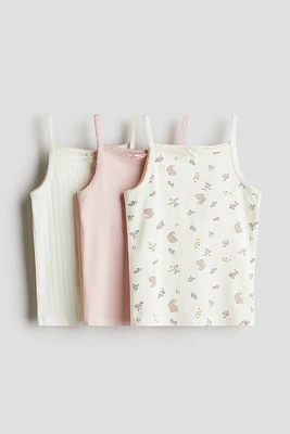 3-pack Cotton Tank Tops