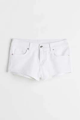 Low Waist Twill Shorts